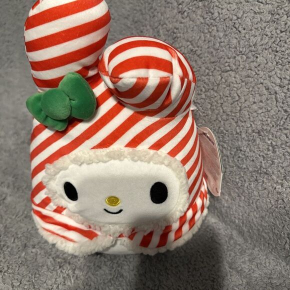 Squishmallows Sanrio My Melody from Hello Kitty Christmas 8 Inch Soft Plush New‎ - Picture 1 of 2